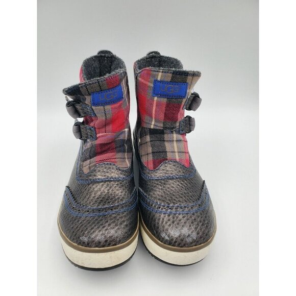 UGG Shoes - UGG Marais Plaid Waterproof Wool Lined Pull On Boots 1001797 Women's Size 8 WARM